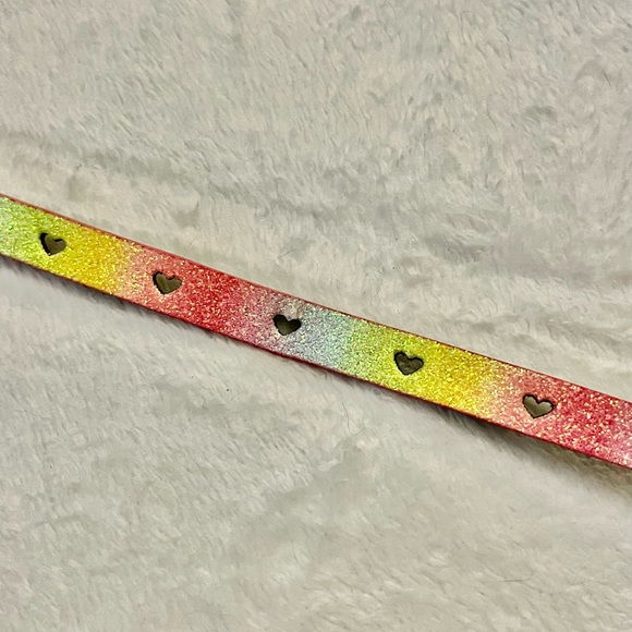 Target Girls Rainbow and Hearts 29” Belt - Picture 8 of 11